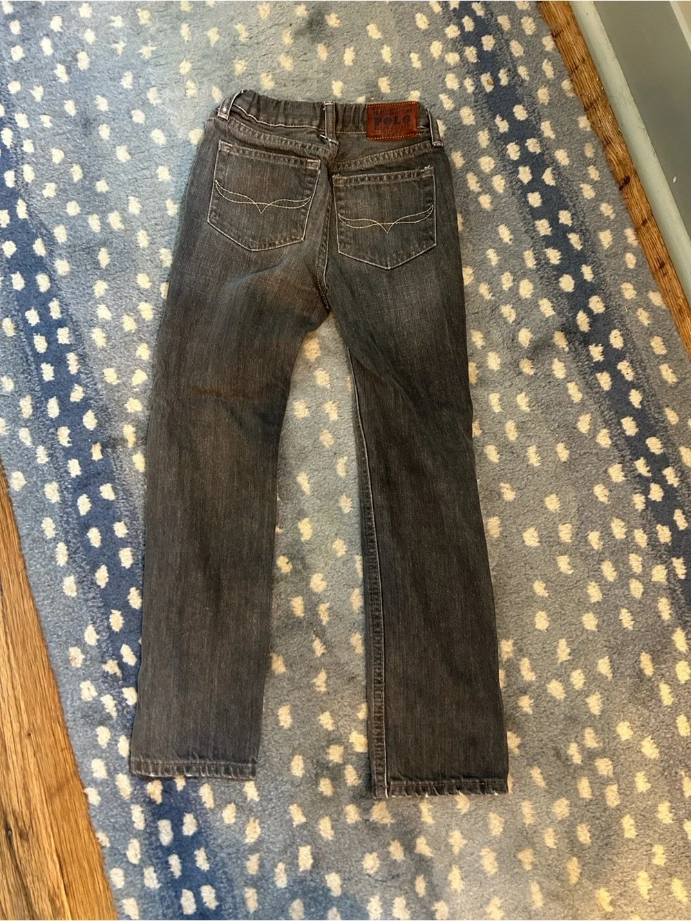 Polo by Ralph Lauren Boys Size 7 Denim Jeans - Navy & Gray